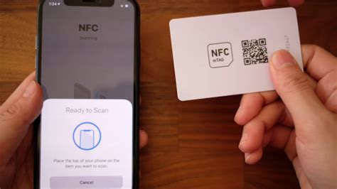 nfc card scanner iphone|how to scan nfc tag.